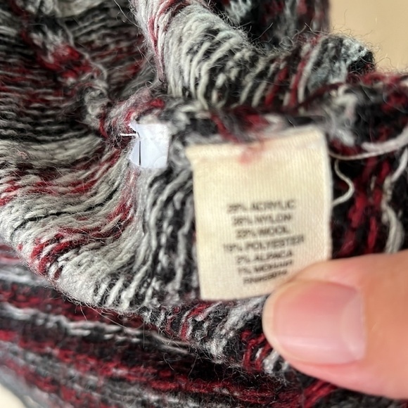 Ruff Hewn Open Cardigan Wool Alpaca Mohair Blend size Petite Large - Picture 5 of 10